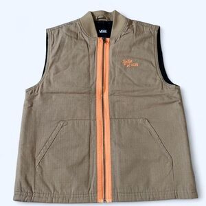 Vans Lizzie Armando Vest - Brown and Orange - Small